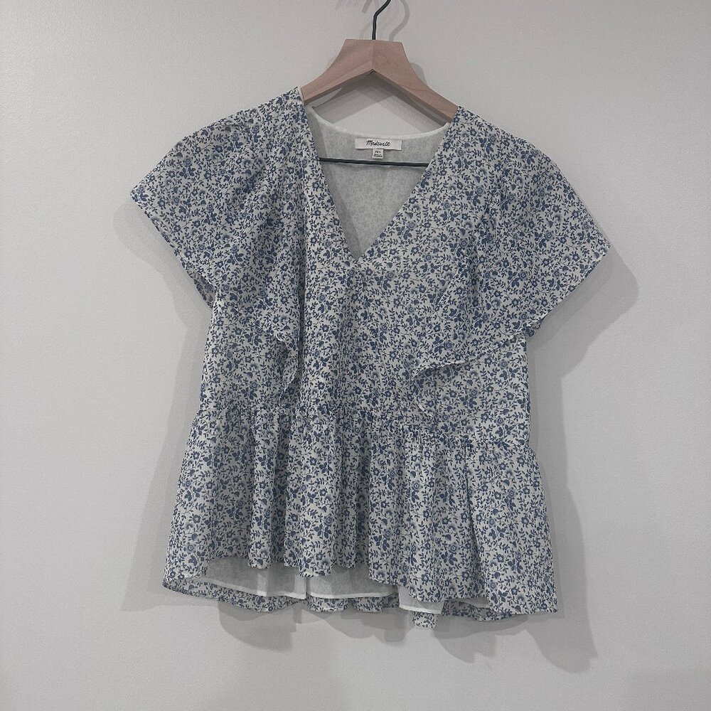 Madewell Flowy Floral Top size XXS